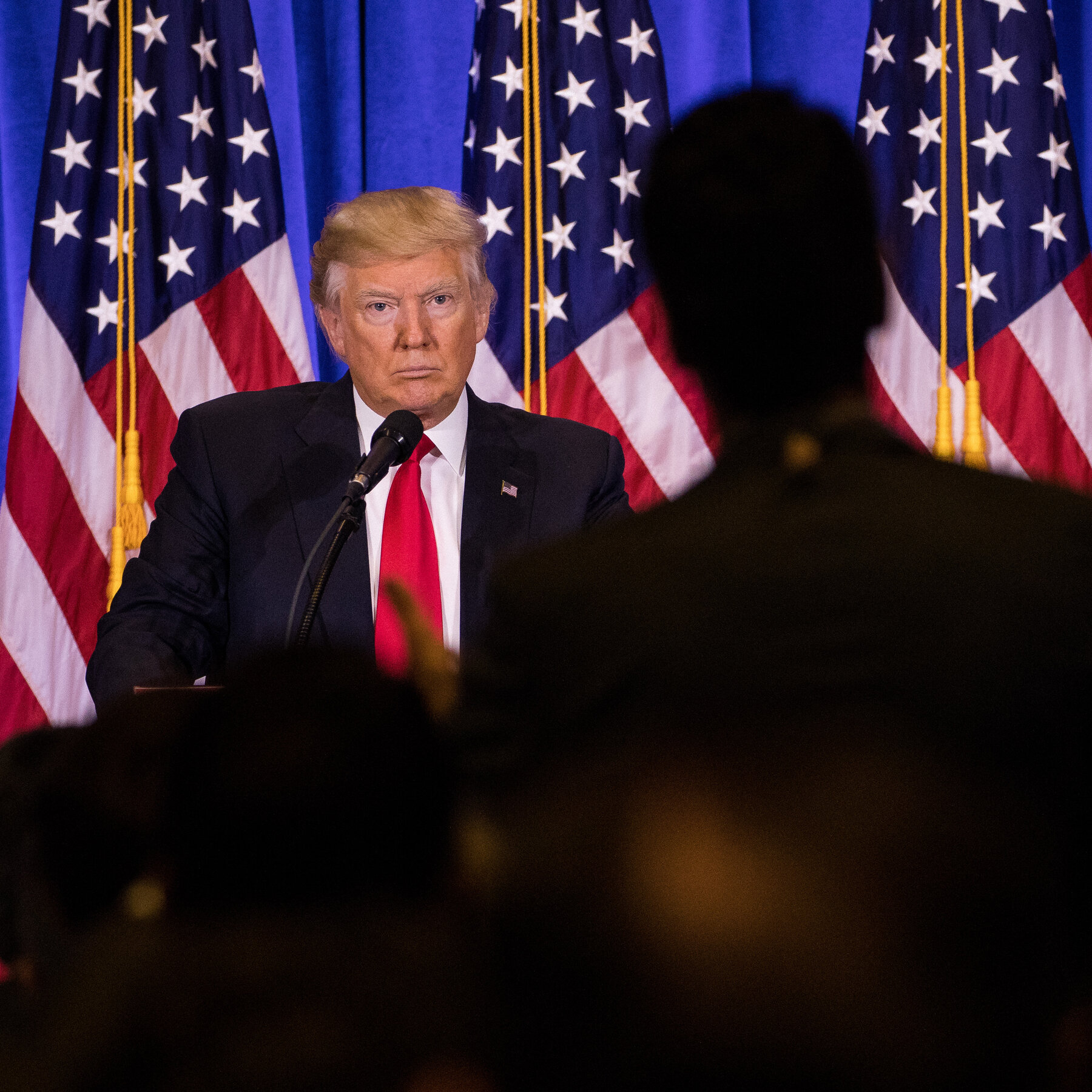 Trump Meets the Press