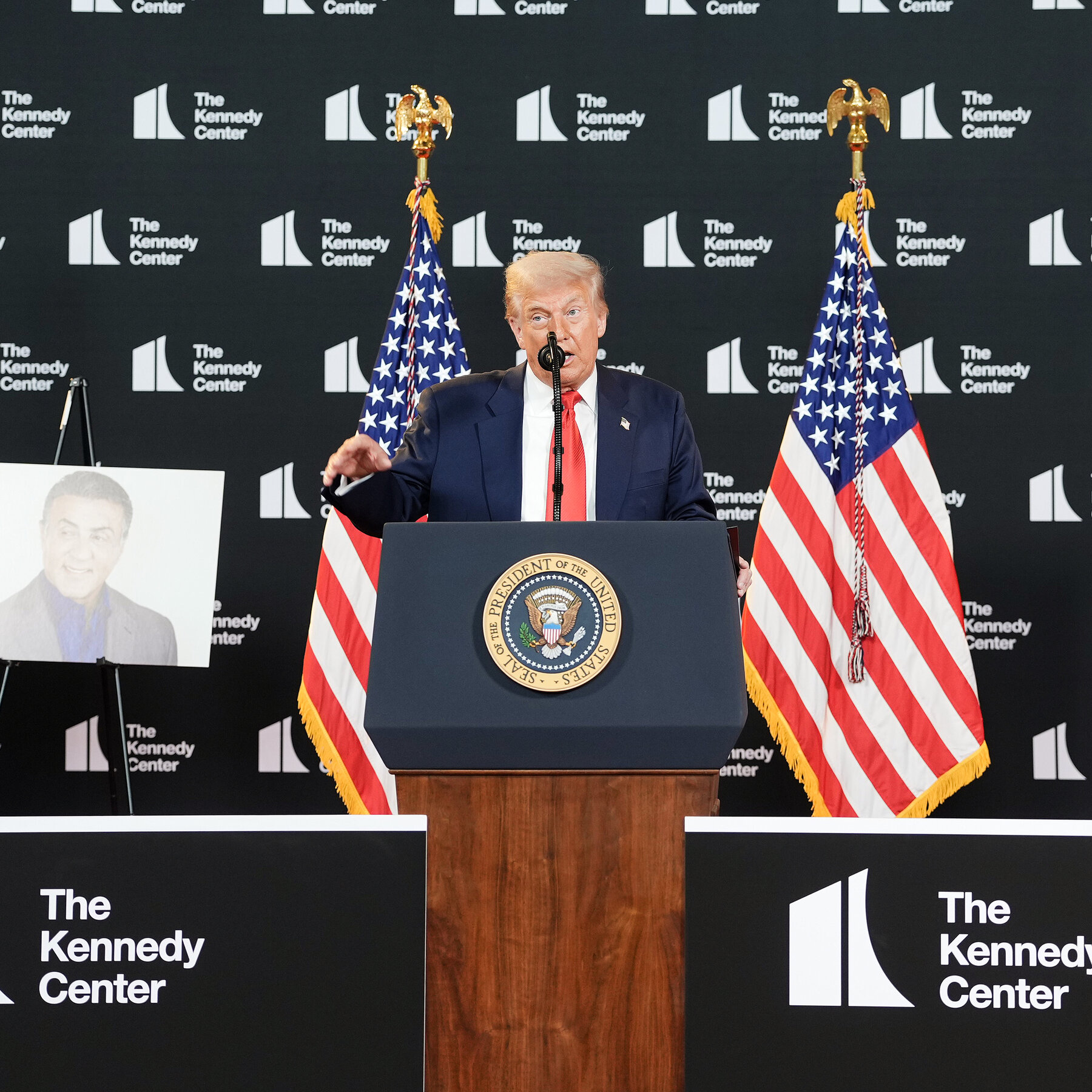 Trump Picks Stallone and Kiss for Kennedy Center Honors