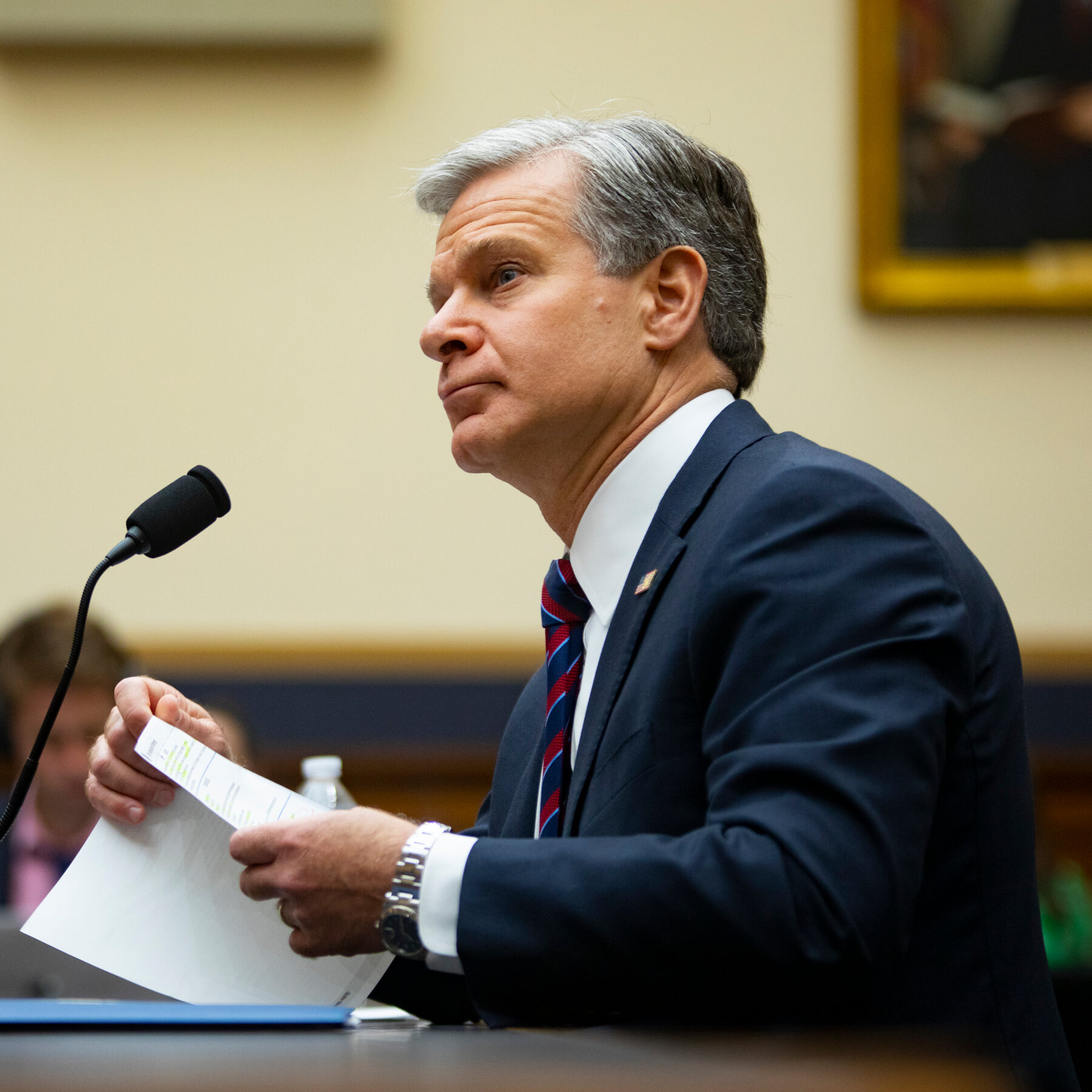 Trump Raises Possibility of Inquiry Into Wray, Another Former F.B.I. Director