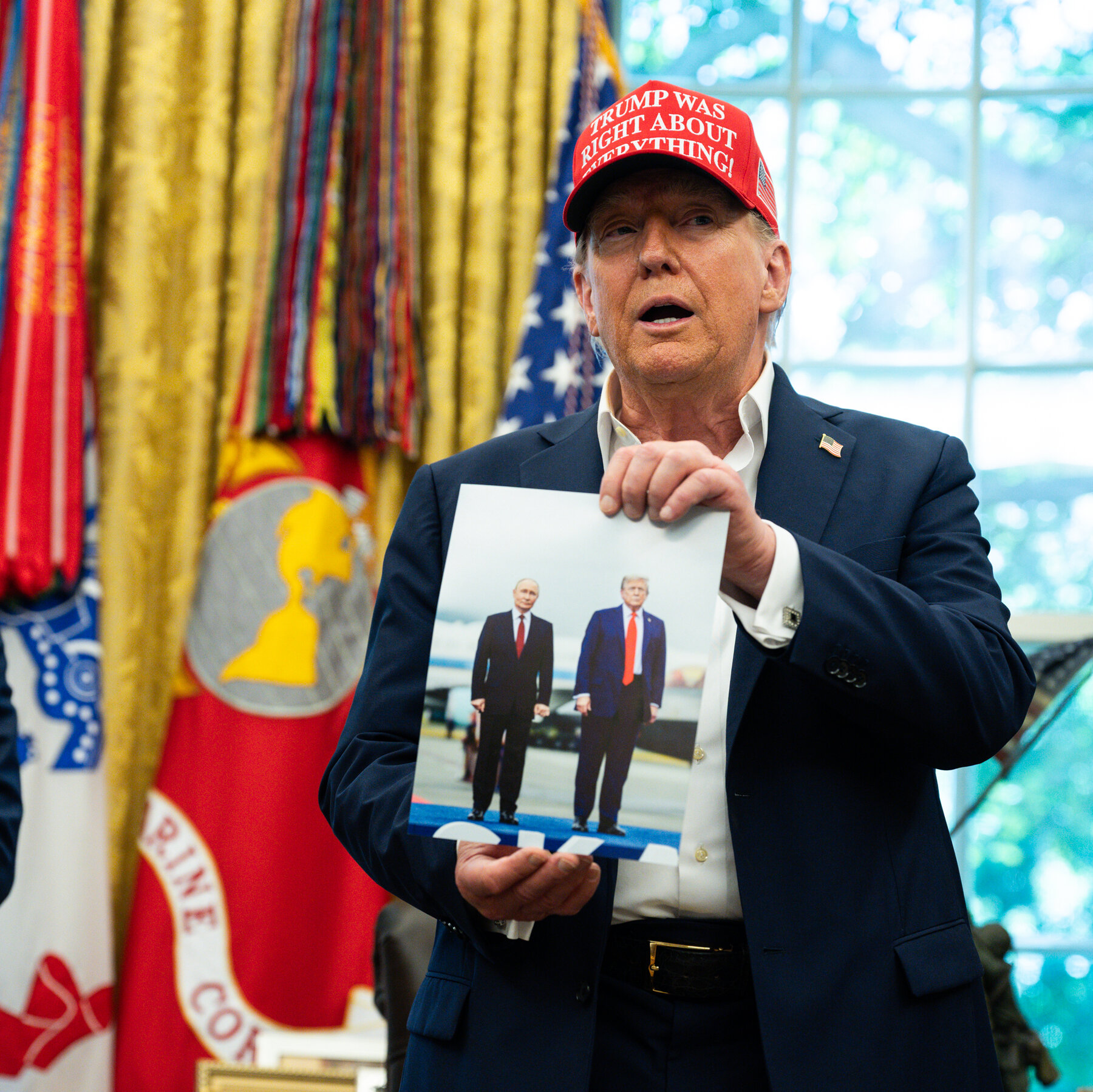 Trump Revels in a ‘Nice’ Gesture From Putin