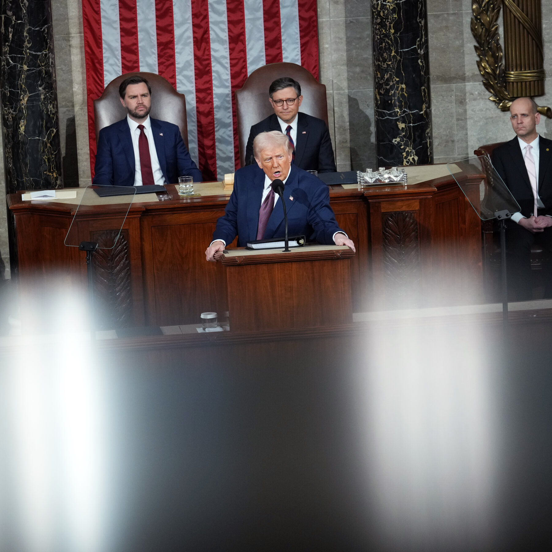 Trump Says ‘America Is Back’ and Taunts Rivals in Speech to Congress