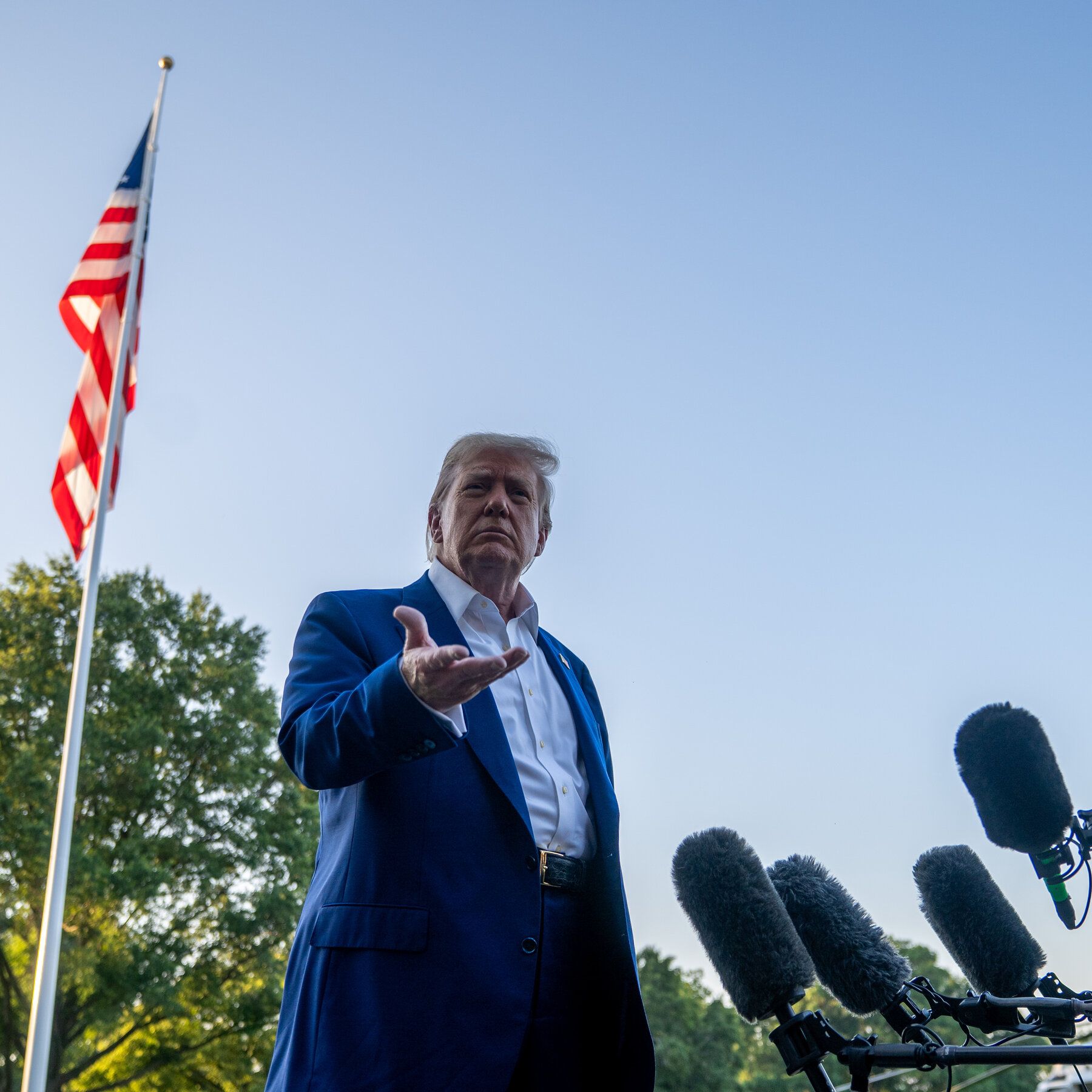 Trump says he is ‘not happy’ with Israel and Iran.
