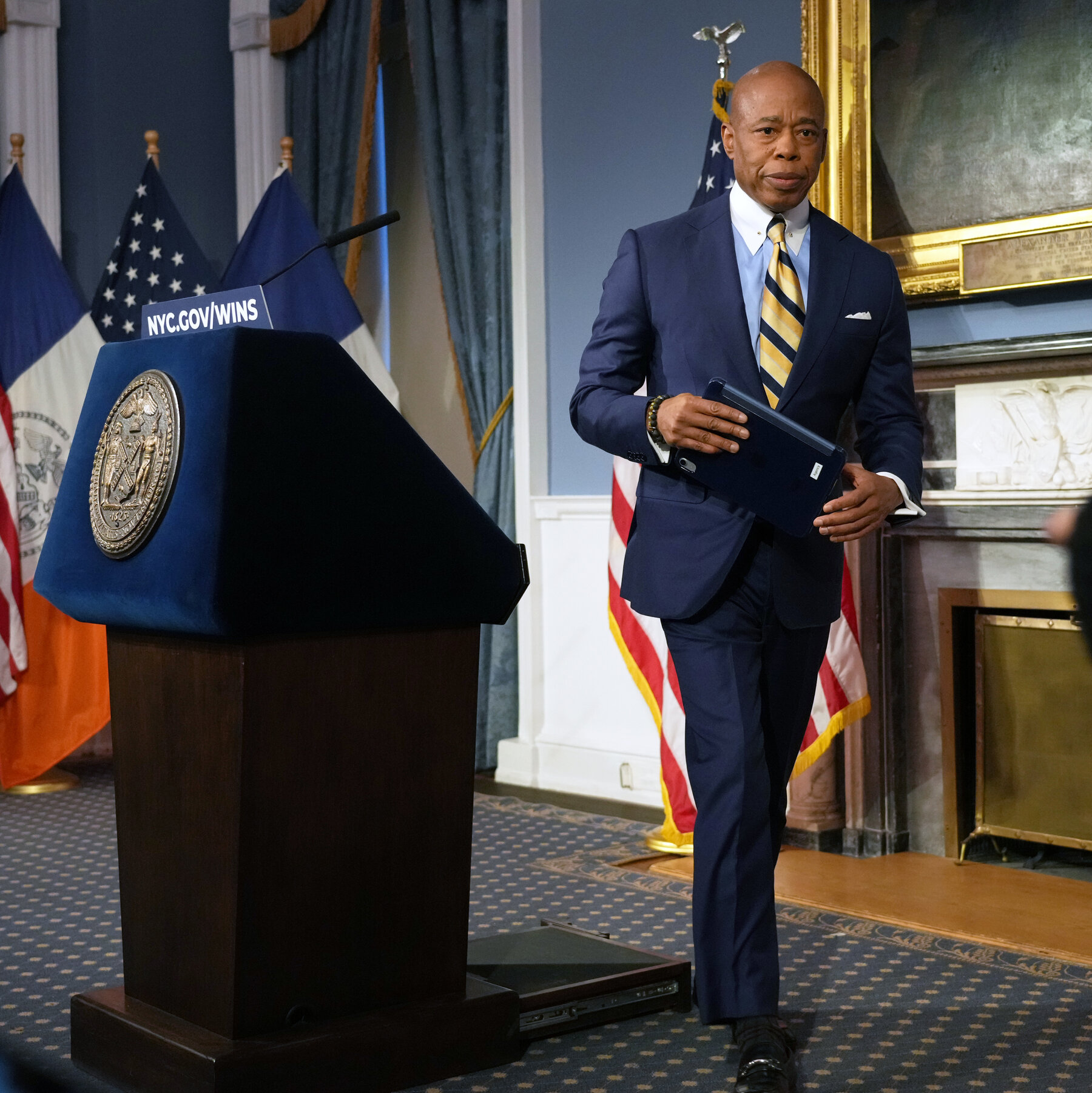 Trump Says He Would Consider Pardoning Eric Adams