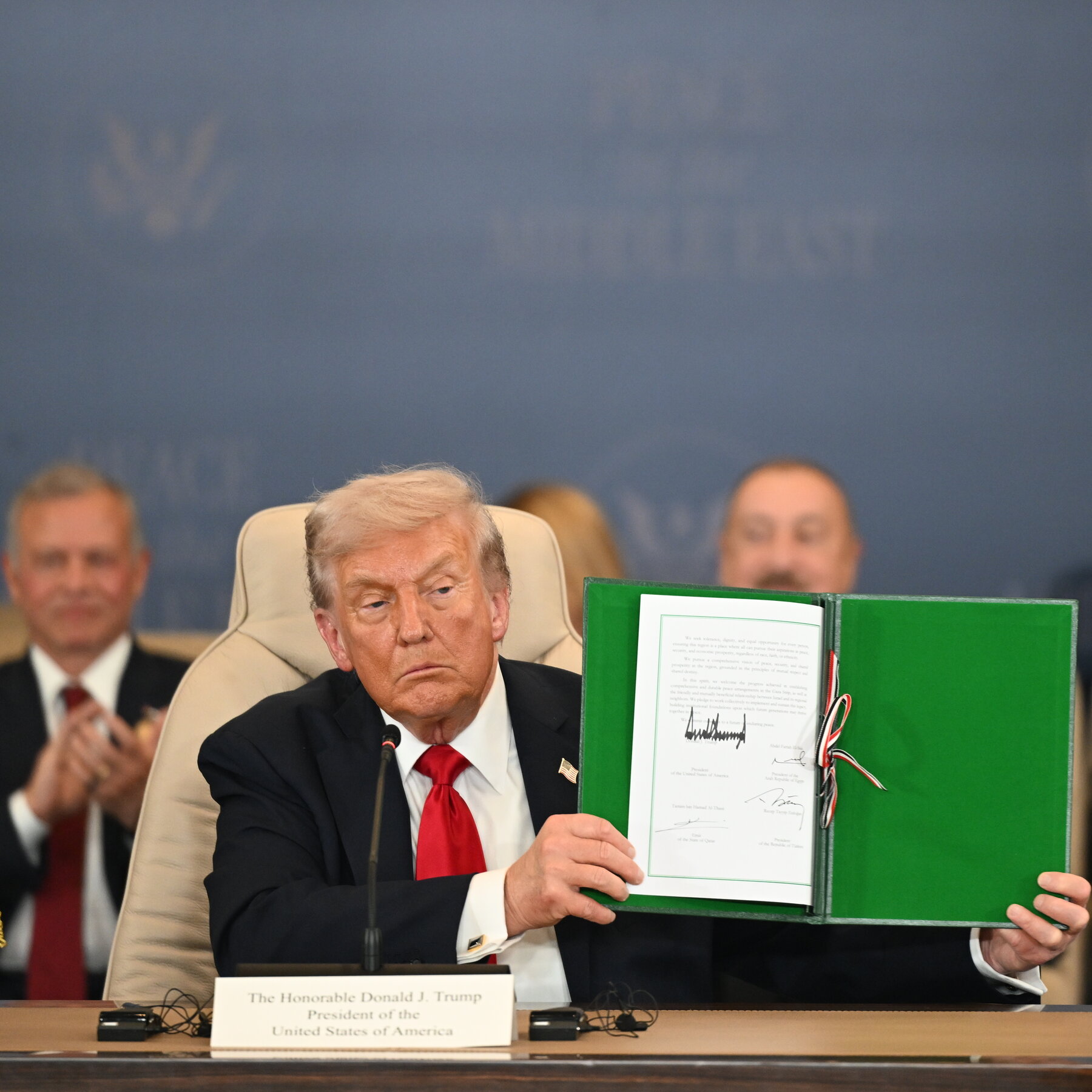 Trump Touts ‘Very Important Signing,’ but Details Are Few