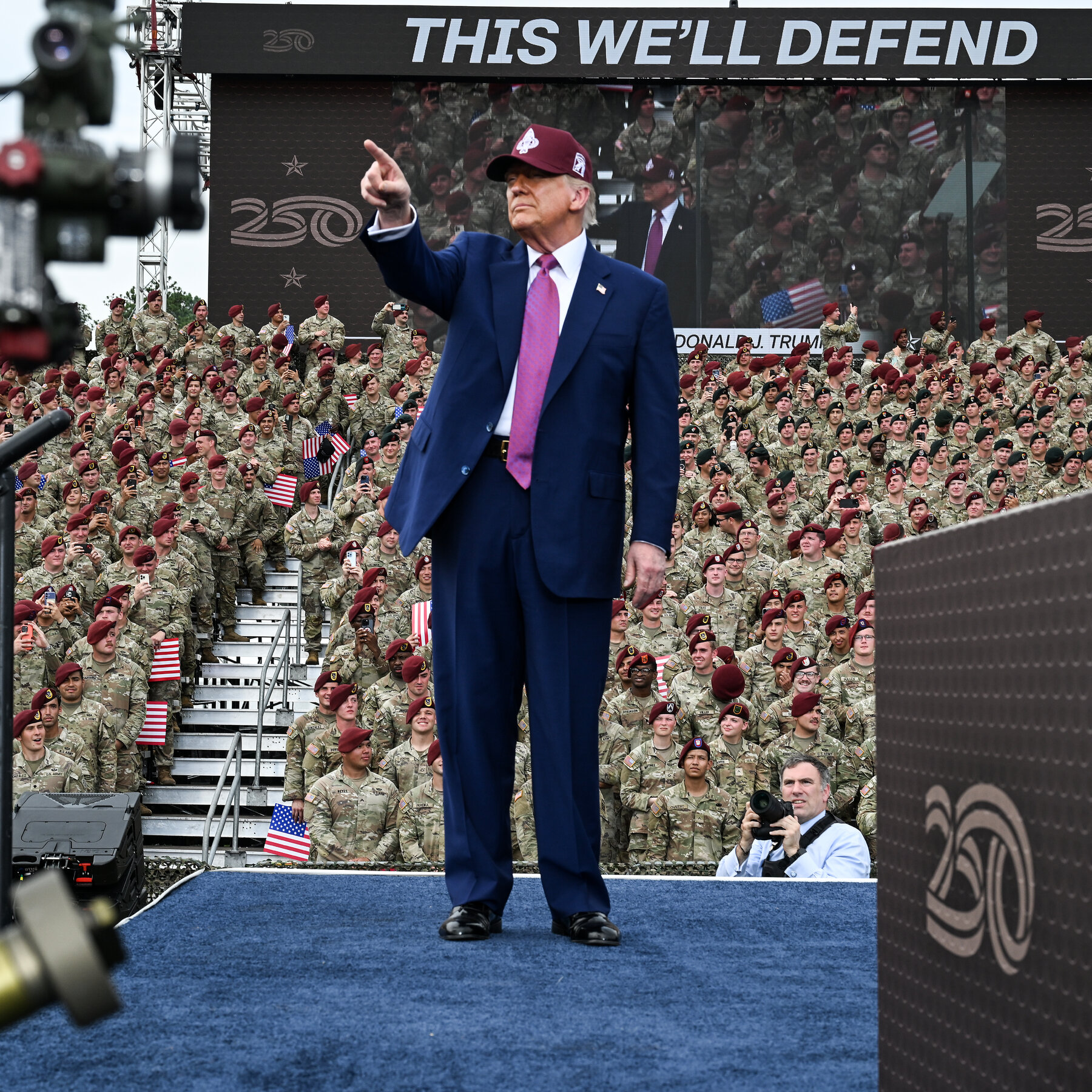 Trump’s Immigration P.R. Campaign Enters a New Militarized Phase