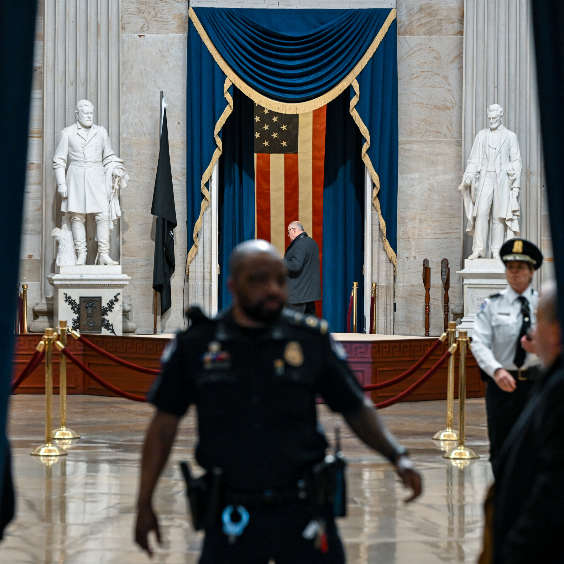 Trump’s Inauguration Is Taking Place at Scene of Jan. 6 Mayhem