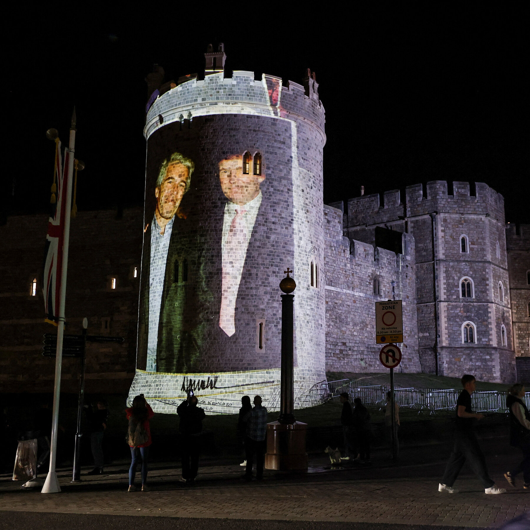 Trump’s Second U.K. State Visit Draws Protests