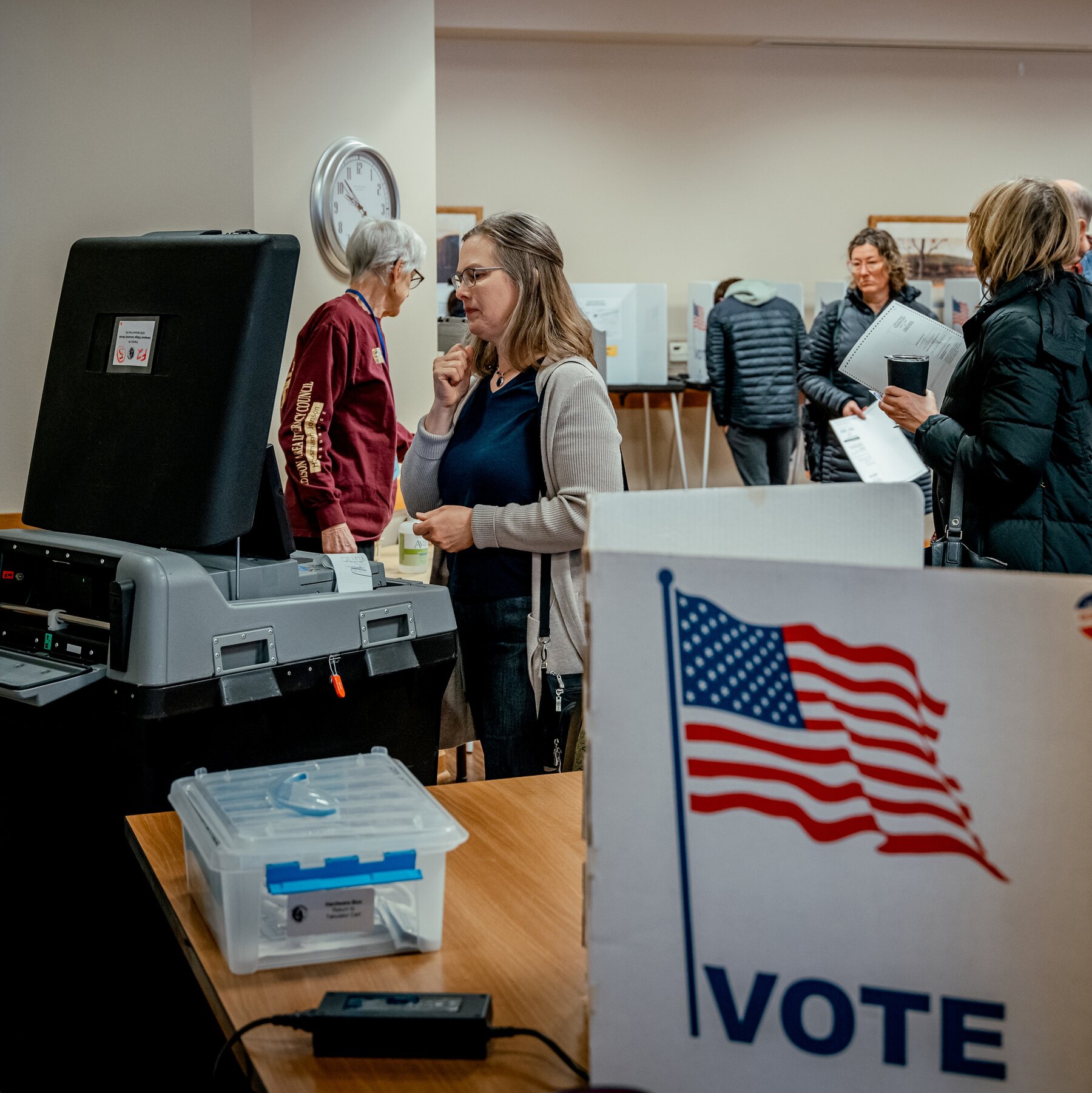 Turnout Strong as Wisconsin Decides Key Court Contest