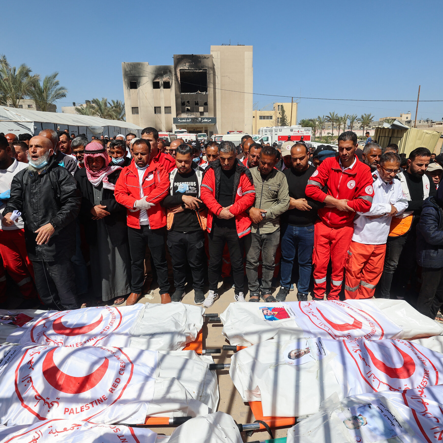 U.N. Accuses Israel of Killing 15 Rescue Workers in Gaza