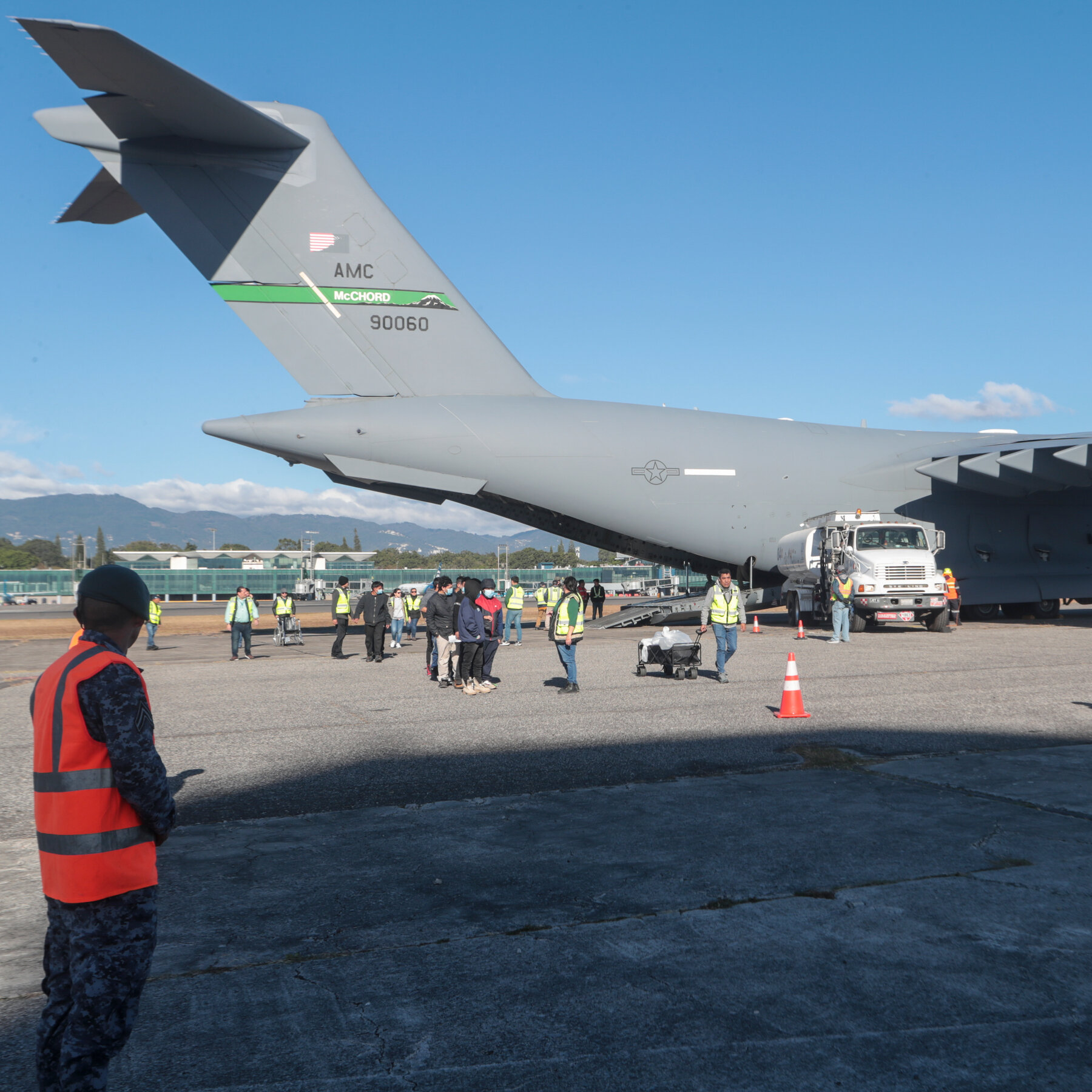 U.S. Military Planes Carrying Migrants Land in Guatemala