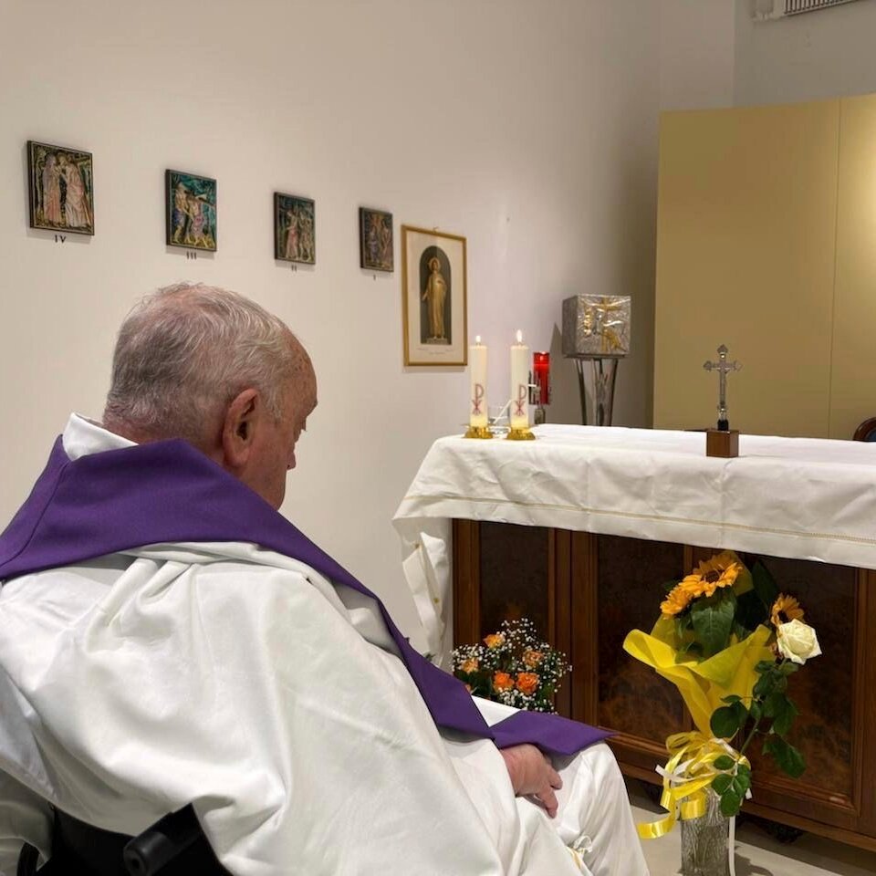 Vatican Releases First Photo of Pope Francis Since He Was Hospitalized