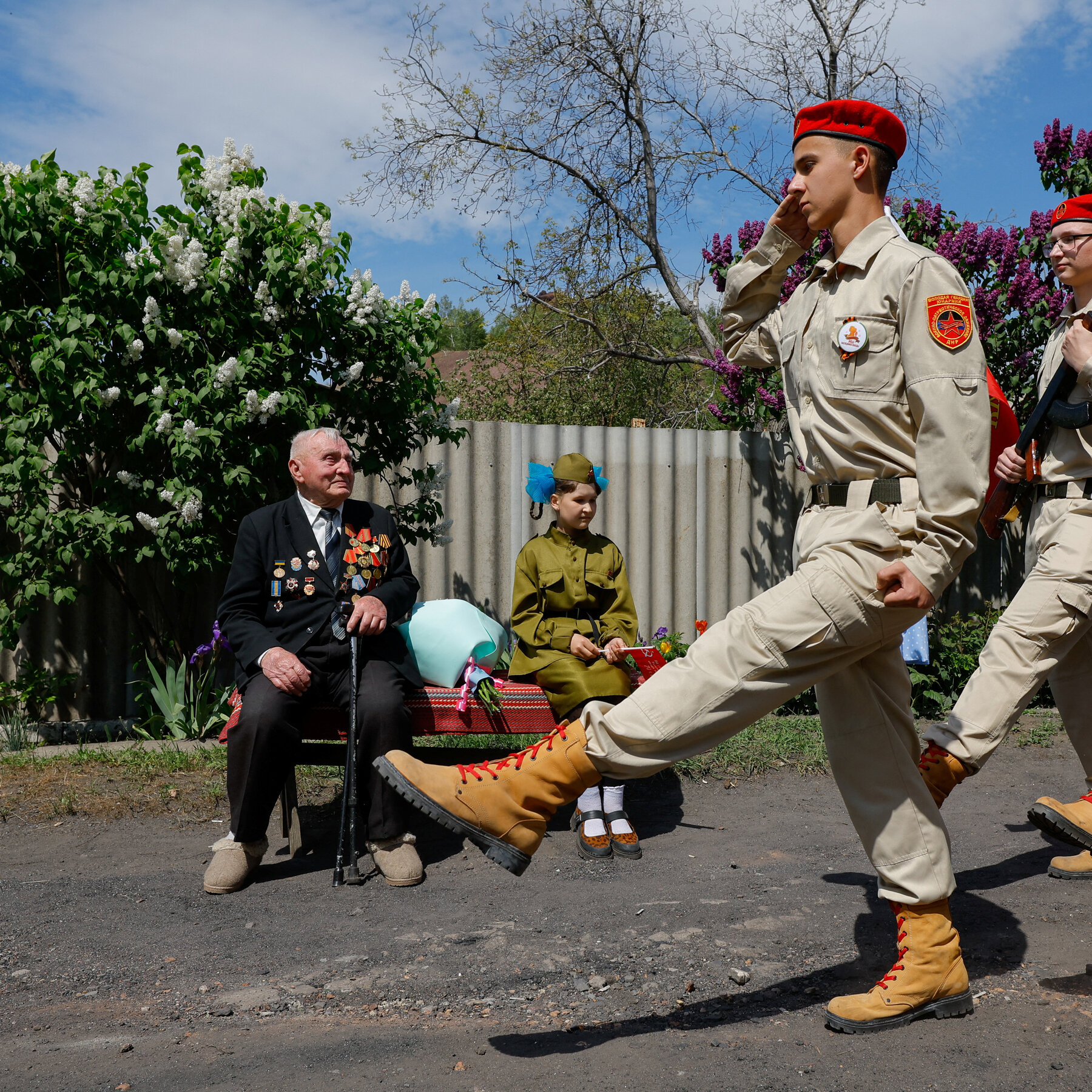 Victory Day in Russian-Occupied Ukraine: A Muted Celebration