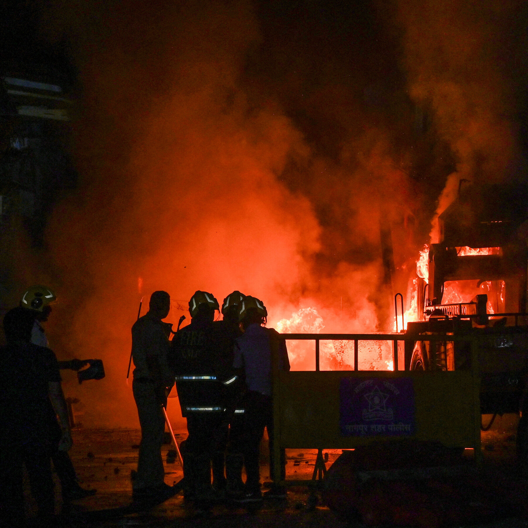 Violence Flares as Hindu Group Calls for Removal of Muslim Ruler’s Tomb