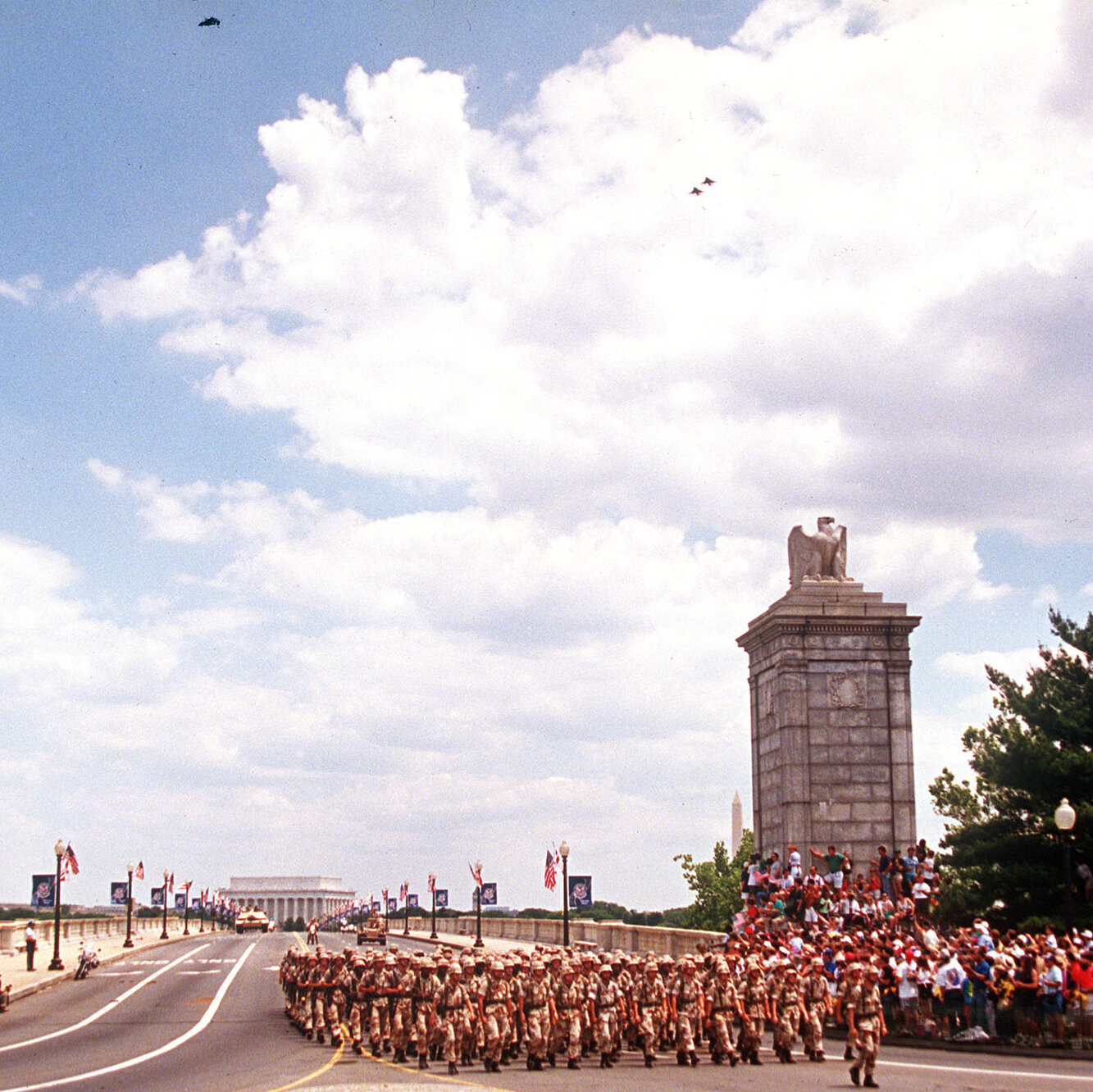 Washington’s Last Military Parade Came at a Very Different Moment