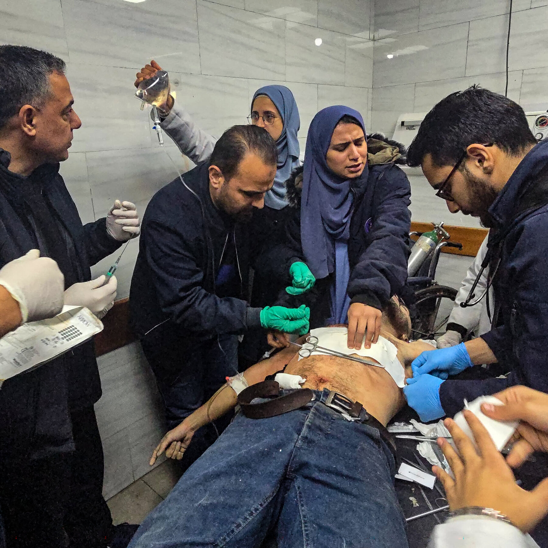 ‘We Just Want Mercy’: A Gaza Hospital Pleads for a Respite
