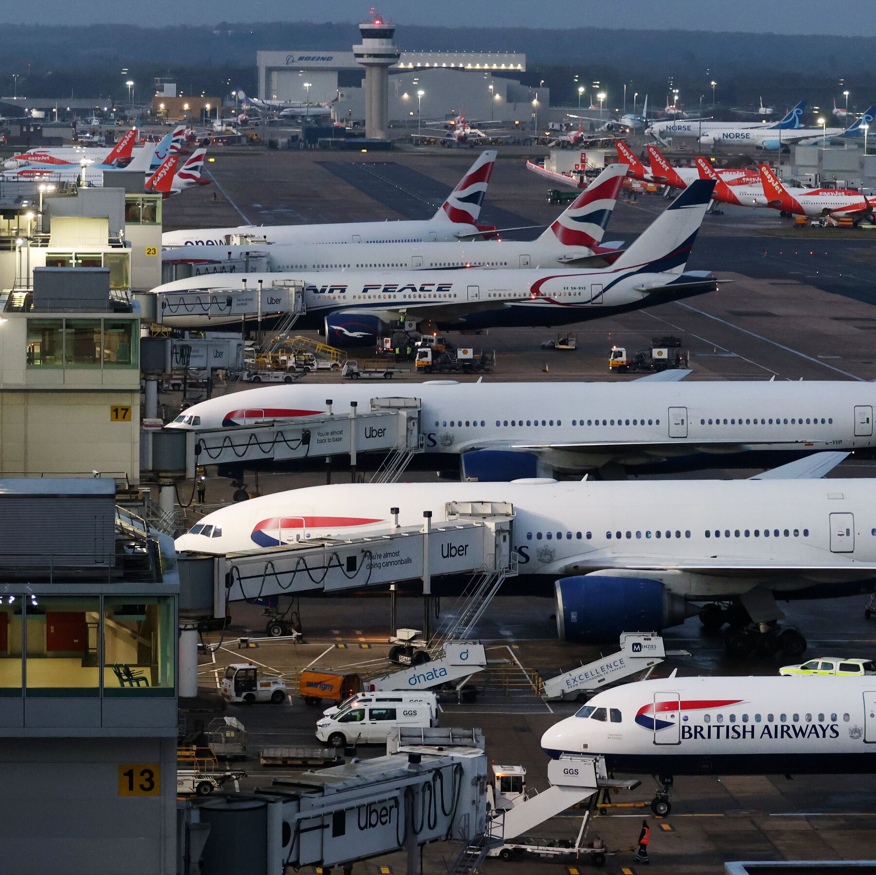 What Happens When a Hub Like Heathrow Shuts Down