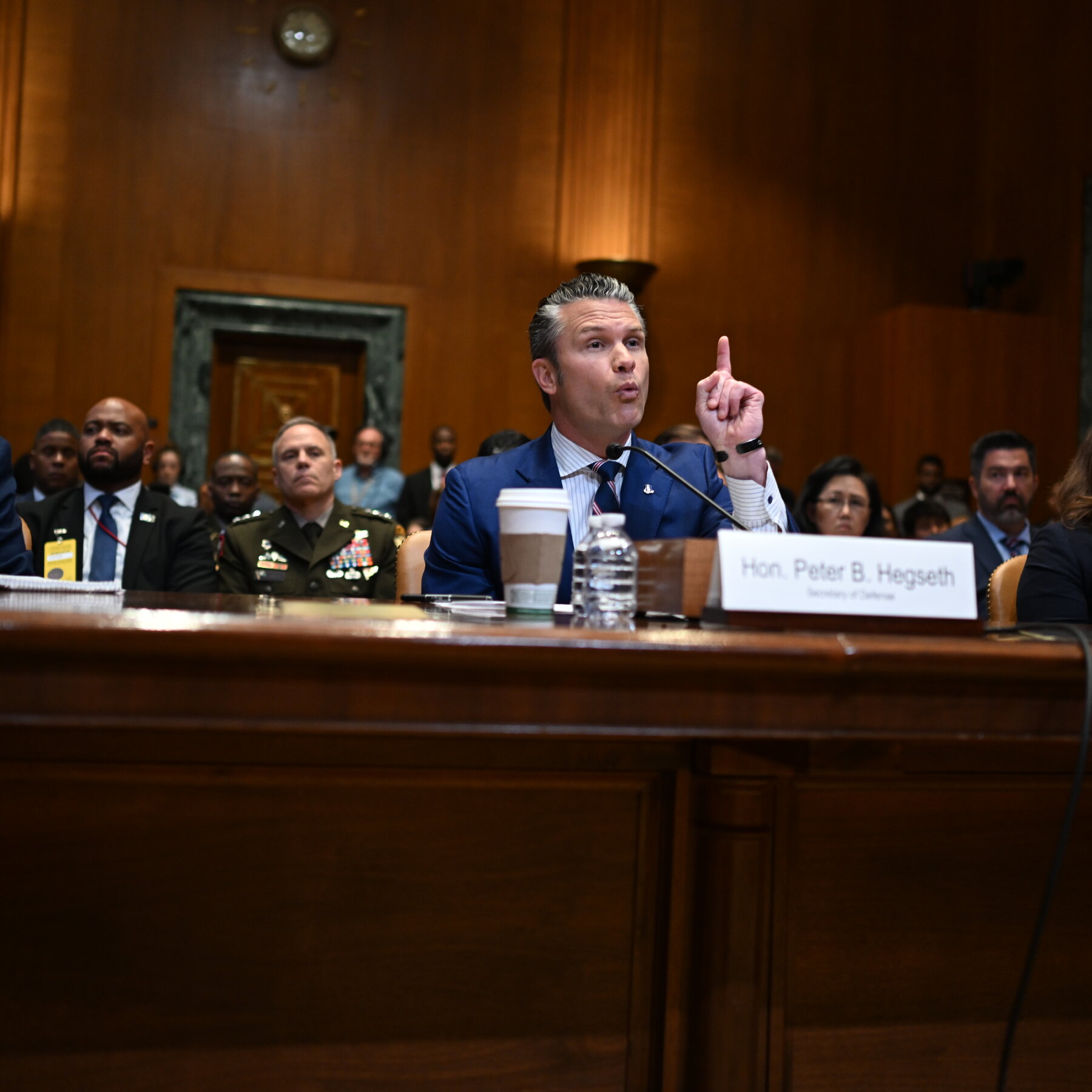 What is the role of the National Guard troops in L.A.?