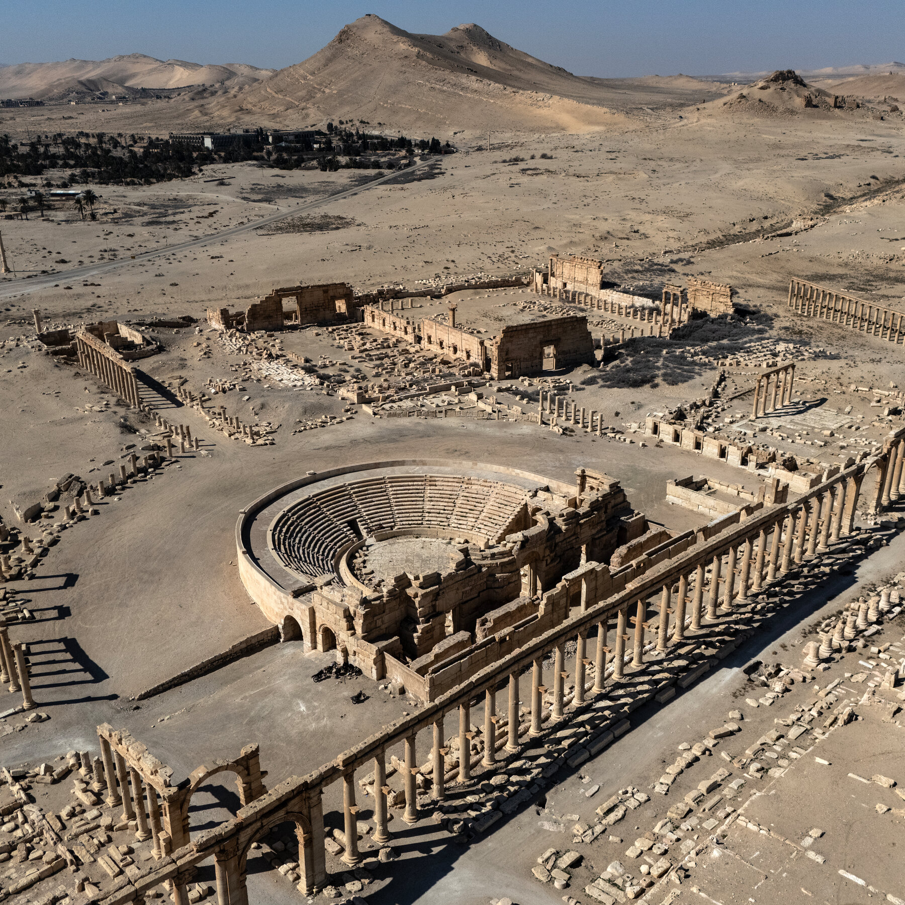 What the Battered Ancient Syrian City of Palmyra Looks Like Now