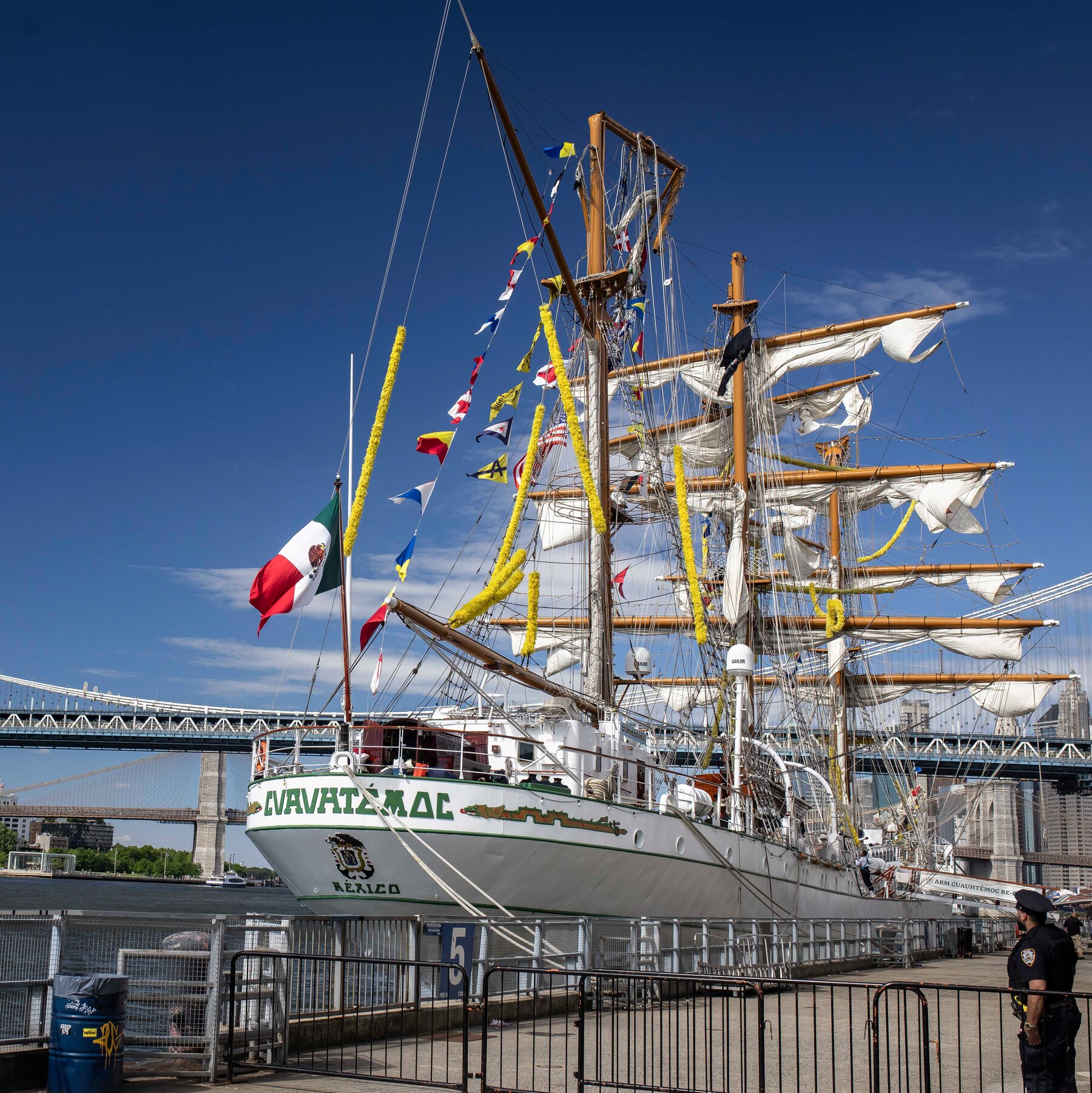 What to Know About the Mexican Navy Ship That Crashed Into the Brooklyn Bridge