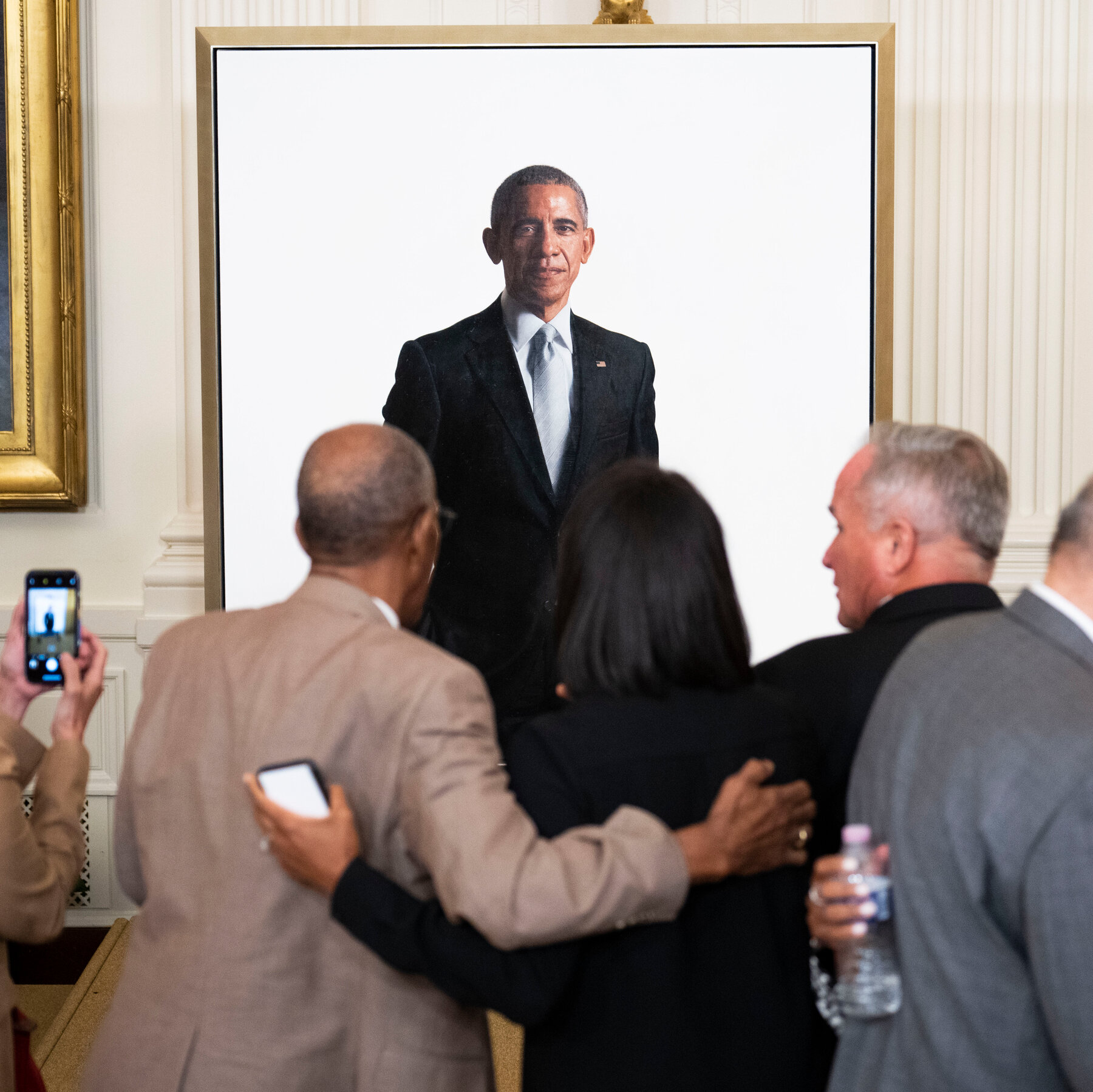 White House Swaps Obama Portrait With One of Trump From Assassination Attempt