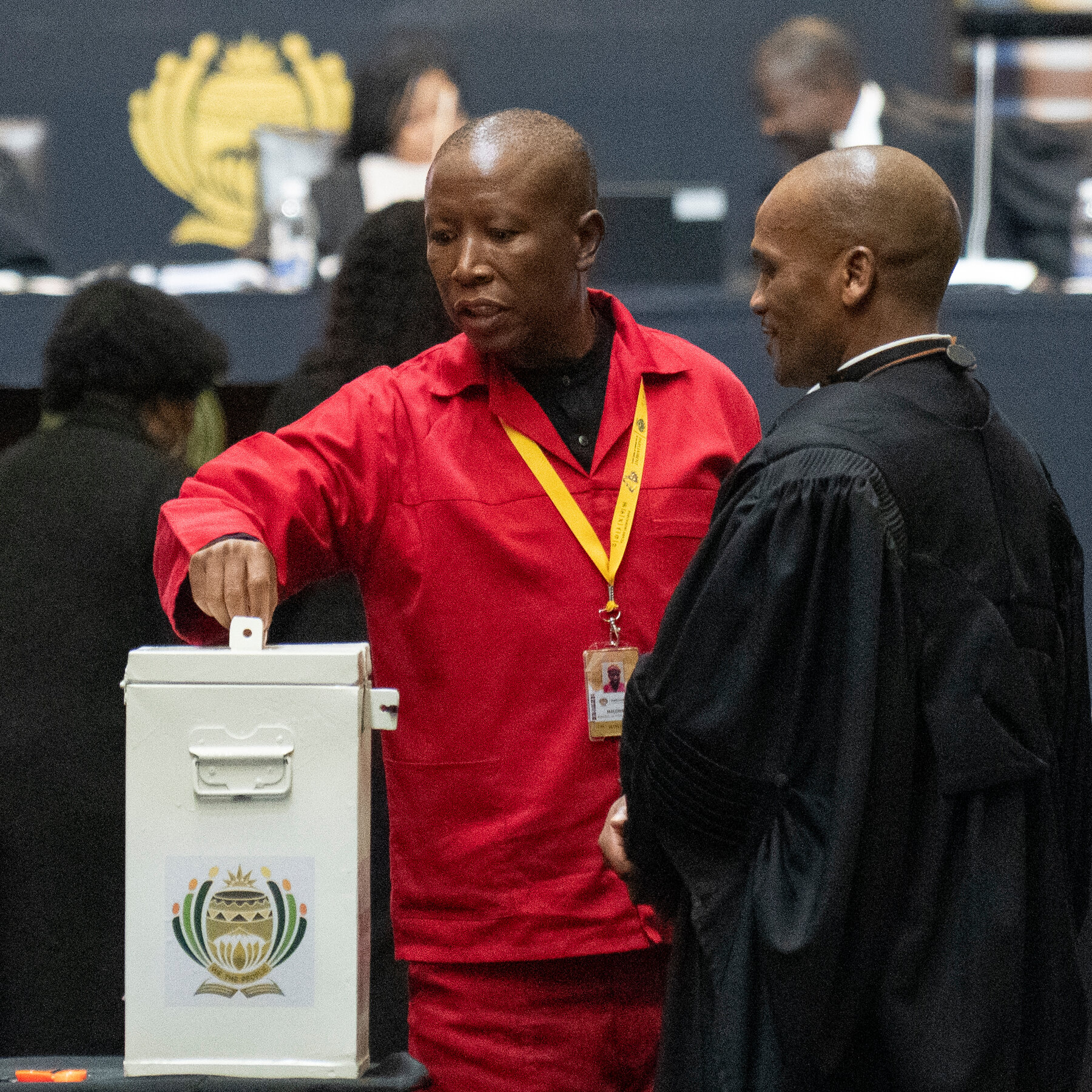 Who Is Julius Malema, the South African Politician in the White House Video?