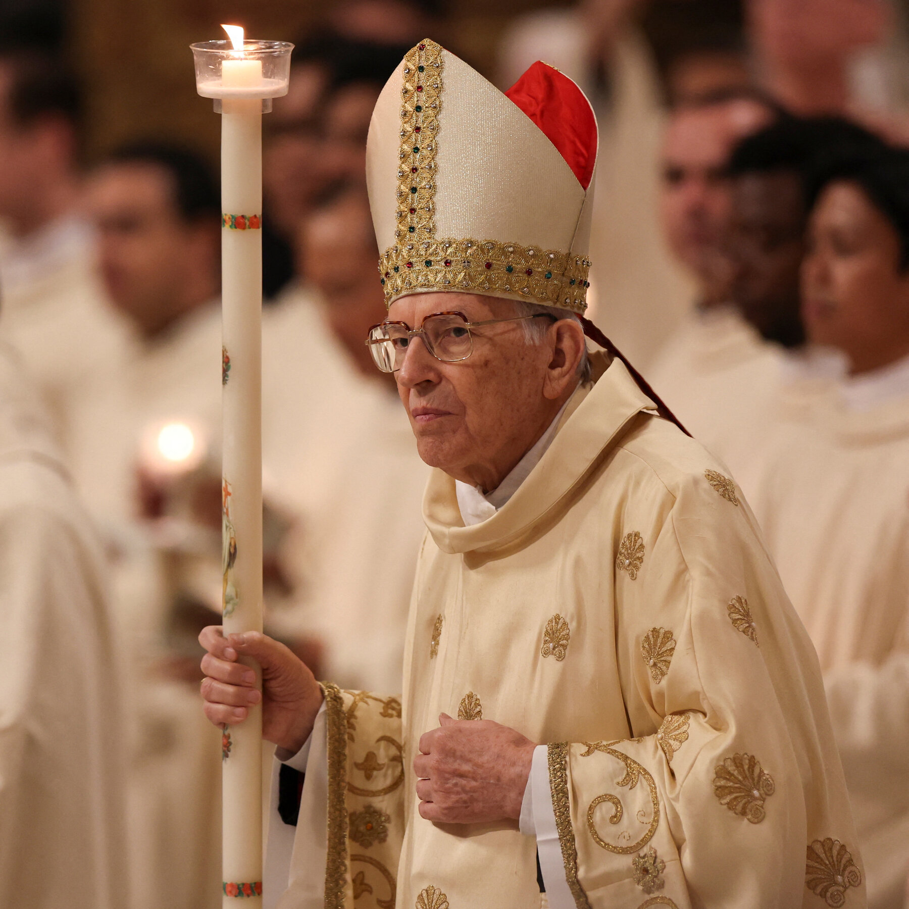Who is the dean of the College of Cardinals? (It’s not Ralph Fiennes.)