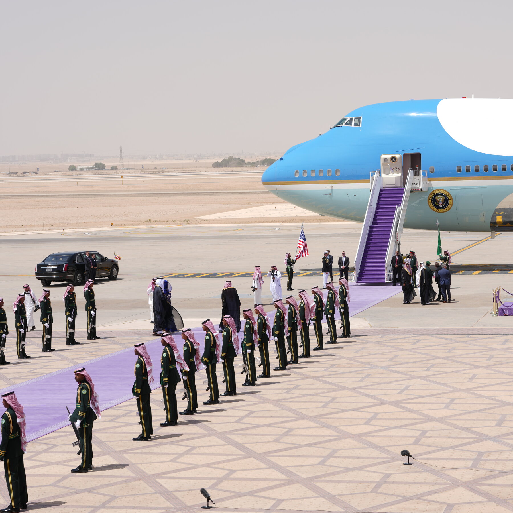 Why Saudi Arabia Rolled Out a Lavender Carpet for Trump’s Visit