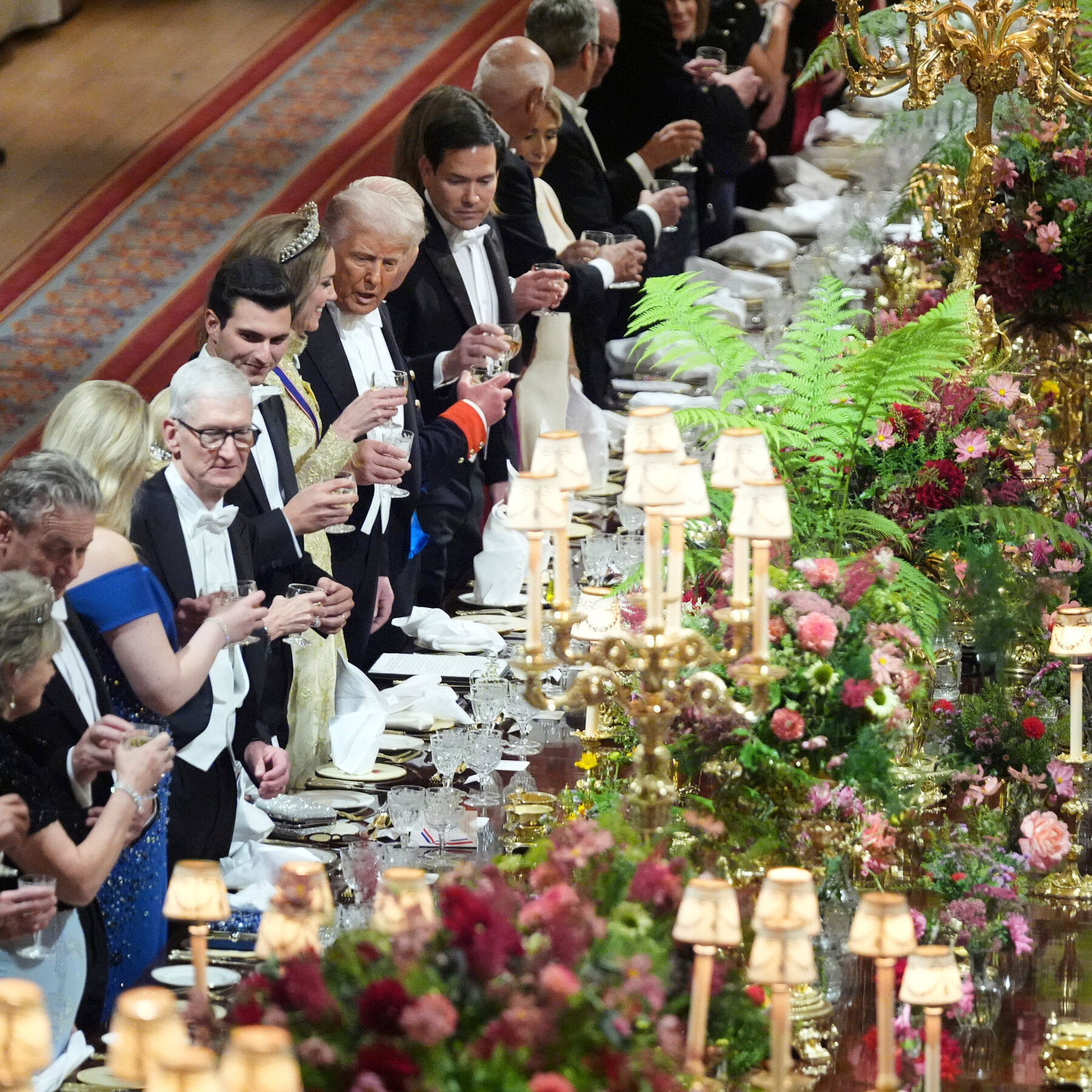 Windsor Castle’s State Dinner Features Lavish Menu