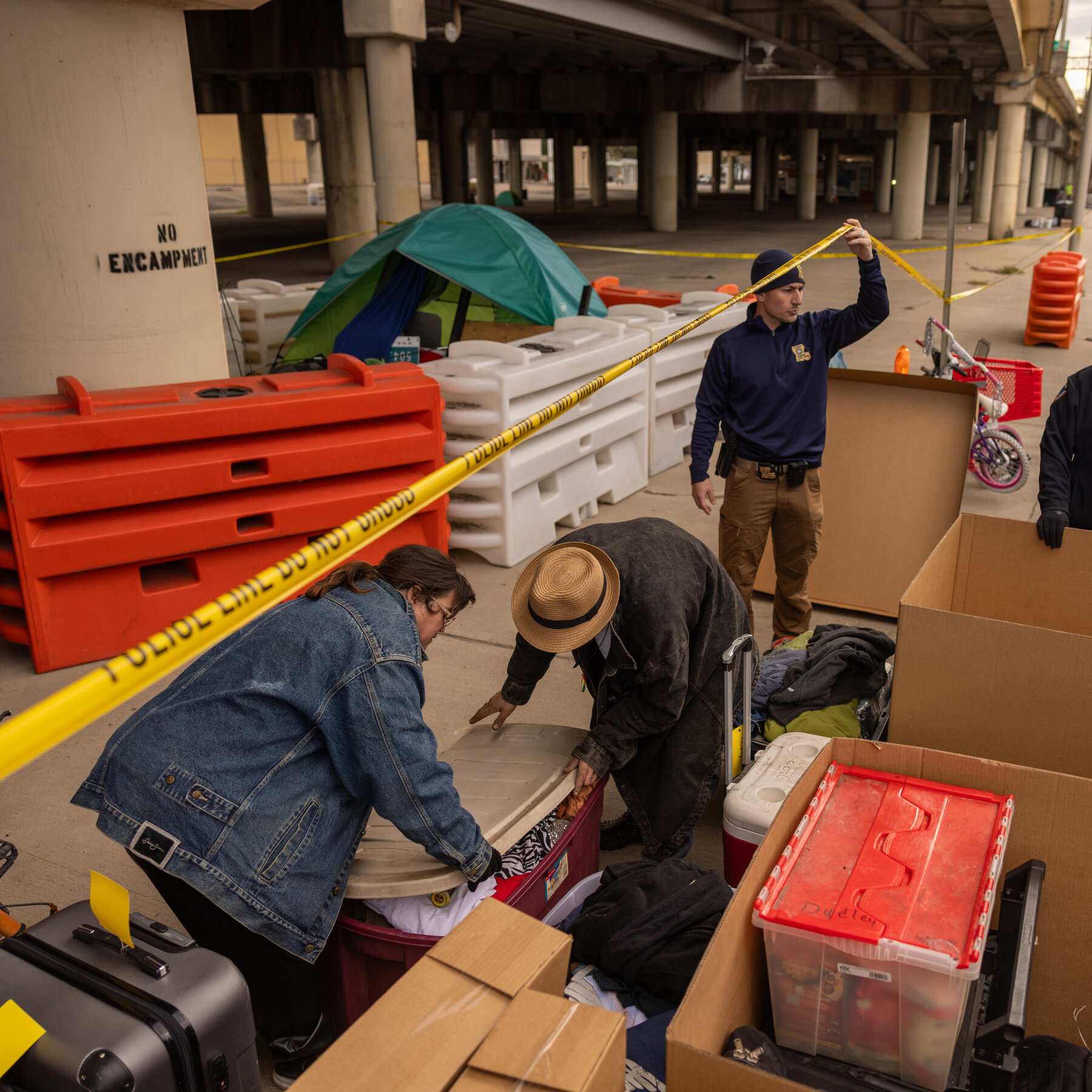 With Spotlight on New Orleans, Louisiana Moves Homeless Out of Sight