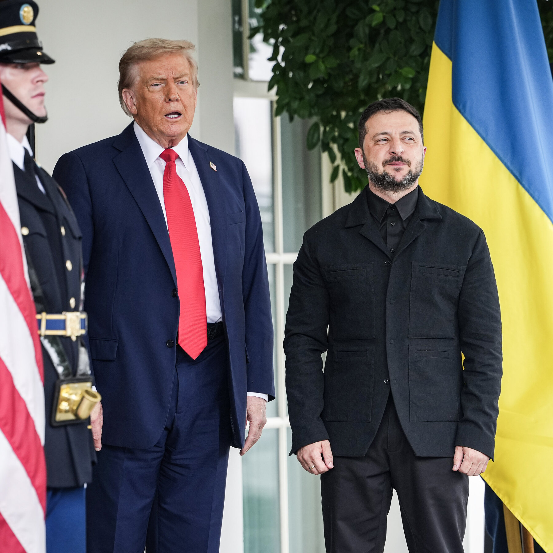 Zelensky Suits Up for Trump